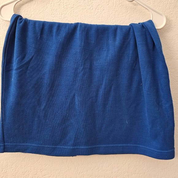 SPIEGEL Women's Size M - Knit Skirt Set, 2 Piece -  Royal Blue - Like New - Picture 8 of 8